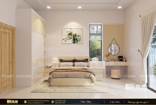 Thiết kế phòng ngủ hiện đại - NBX464